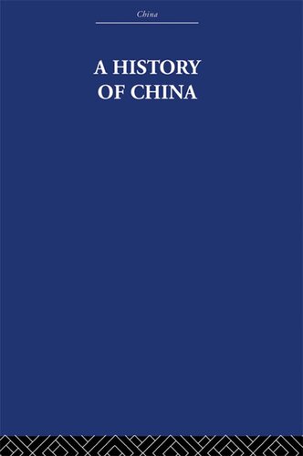A History Of China Wolfram Eberhard