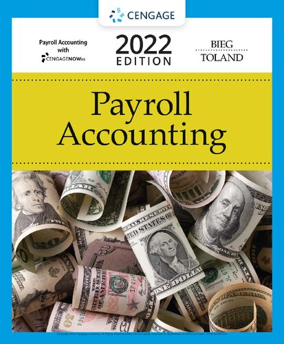 Payroll Accounting 2022 32th Edition Bernard Bieg