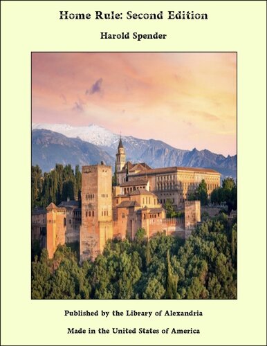 Home Rule 2nd Edition Harold Spender
