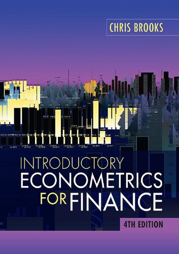 Introductory Econometrics For Finance 4th Edition Chris Brooks