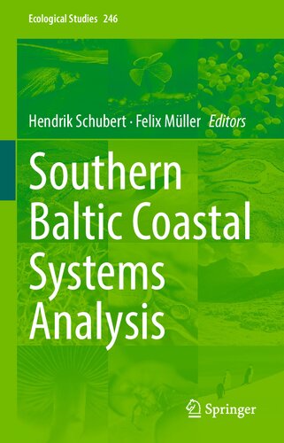 Southern Baltic Coastal Systems Analysis Hendrik Schubert Felix Mller