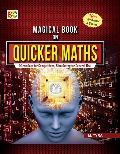 Magical Book On Quicker Maths 5th Edition Manoj Tyra