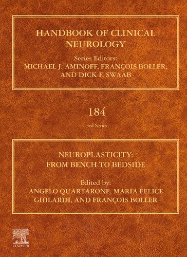 Neuroplasticity From Bench To Bedside 1st Edition Angelo Quartarone Editor
