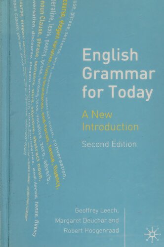 English Grammar For Today A New Introduction 2nd Edition Geoffrey Leech