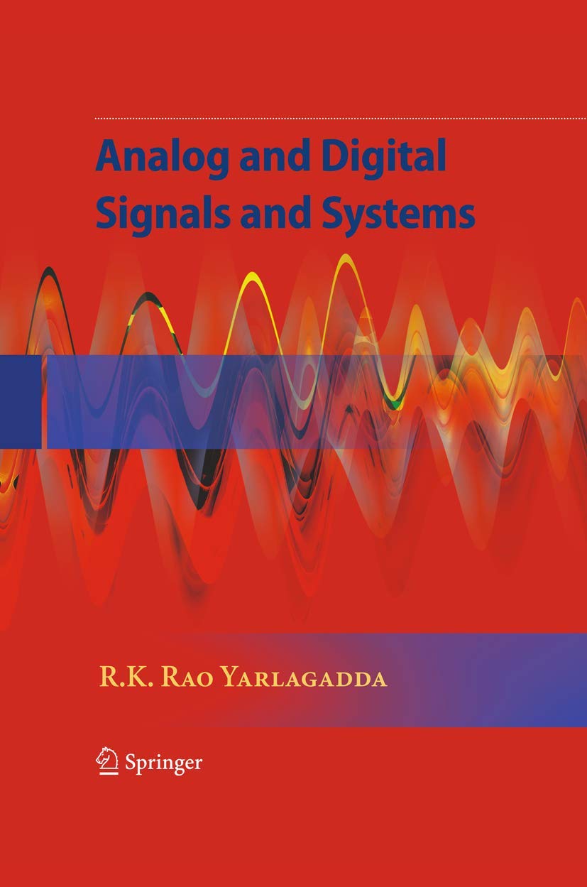 Analog And Digital Signals And Systems Instructor Solution Manual Solutions R K Rao Yarlagadda