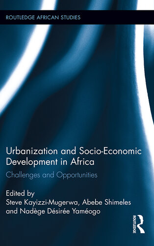 Urbanization And Socioeconomic Development In Africa Steve Kayizzimugerwa