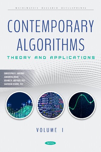 Contemporary Algorithms Theory And Applications Christopher I Argyros