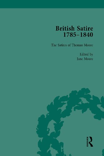 British Satire 17851840 5volume Set Steven E Jones
