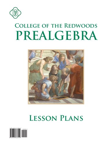 College Of The Redwoods Prealgebra Lesson Plans Unknown