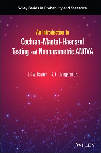 An Introduction To Cochranmantelhaenszel Testing And Nonparametric Anova J C W Rayner