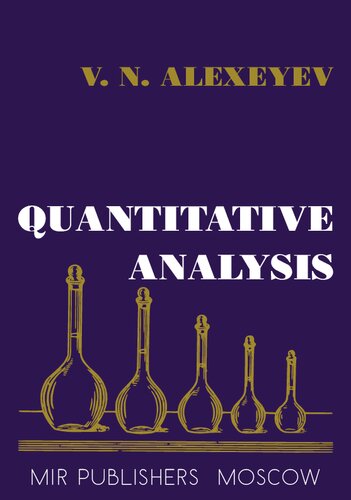 Quantitive Analysis V Alexeyev