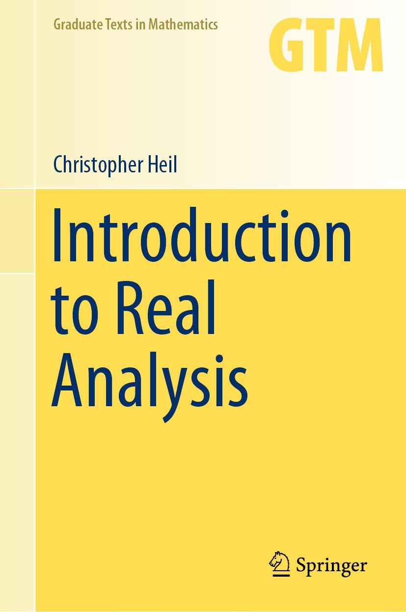 Introduction To Real Analysis Solutions Manual 1st Edition Christopher Heil