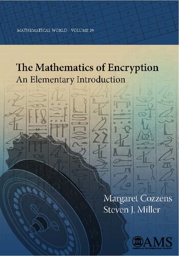 The Mathematics Of Encryption An Elementary Introduction Margaret Cozzens