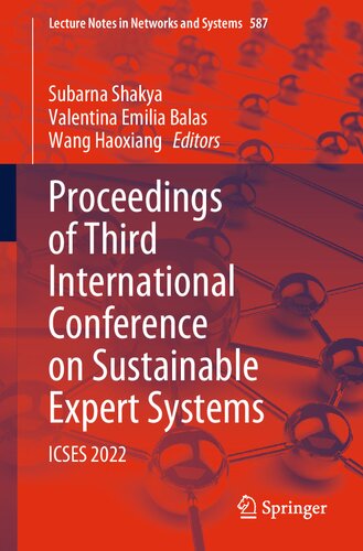 Proceedings Of Third International Conference On Sustainable Expert Systems Icses 2022 Subarna Shakya