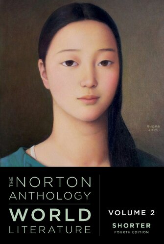 The Norton Anthology Of World Literature Shorter Fourth Martin Puchner General Editor