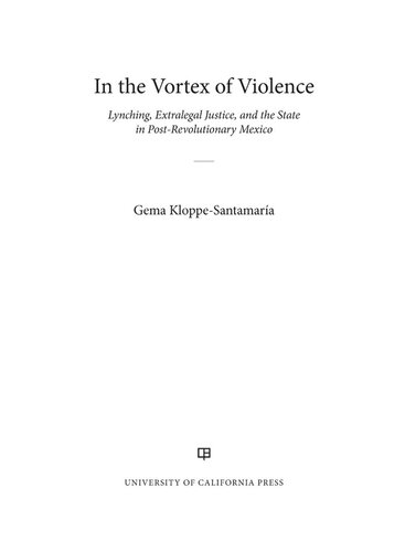 In The Vortex Of Violence Gema Kloppesantamara