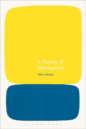 A Theory Of Minimalism Marc Botha