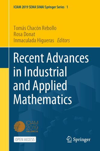 Recent Advances In Industrial And Applied Mathematics Toms Chacn Rebollo