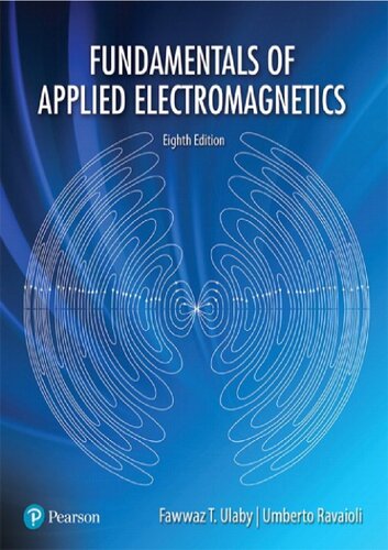 Fundamentals Of Applied Electromagnetics 8thedition 8th Edition Fawwaz T Ulaby
