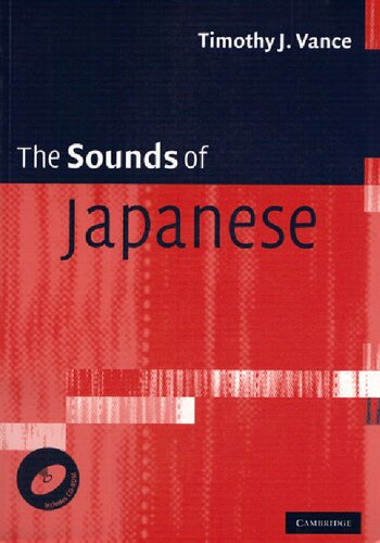 The Sounds Of Japanese Timothy J Vance