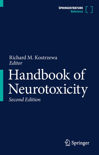 Handbook Of Neurotoxicity 2nd Edition Richard M Kostrzewa