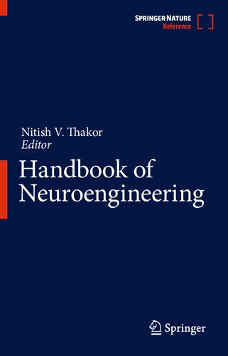 Handbook Of Neuroengineering Nitish V Thakor