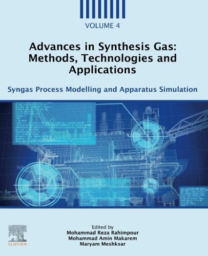 Advances In Synthesis Gas Methods Technologies And Applications Volume 4 Syngas Process Modelling And Apparatus Simulation Mohammad Reza Rahimpour