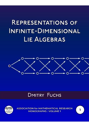 Representations Of Infinitedimensional Lie Algebras Dmitry Fuchs