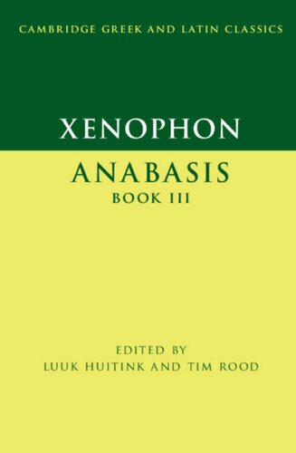 Xenophon Anabasis Book Iii Luuk Huitink Tim Rood