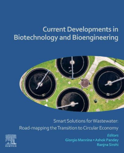 Current Developments In Biotechnology And Bioengineering Smart Solutions For Wastewater Roadmapping The Transition To Circular Economy Giorgio Mannina