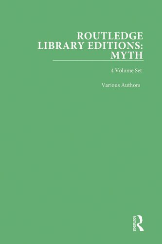 Routledge Library Editions Myth 4volume Set Various Authors