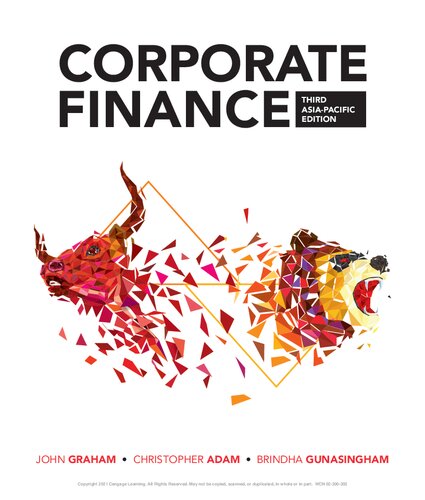 Corporate Finance Asiapacific Edition 3rd Edition John Graham