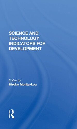Science And Technology Indicators For Development Hiroko Moritalou
