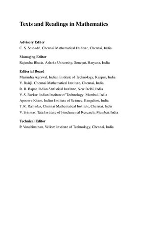 Functional Analysis 2nd Edition S Kesavan
