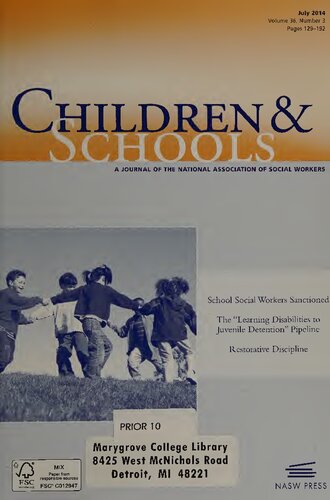 Children Schools A Journal Of The National Association Of Social Workers Martell L Teasley