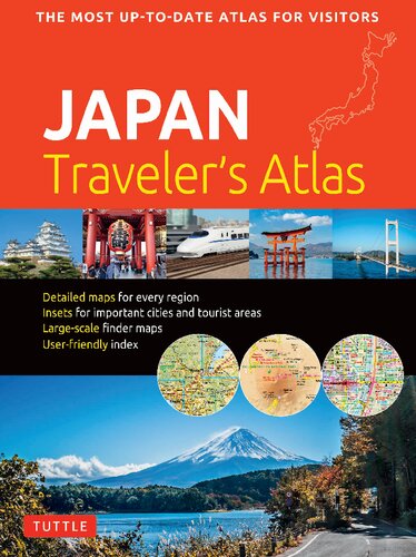 Japan Travelers Atlas Japans Most Uptodate Atlas For Visitors 2nd Edition Tuttle Publishing