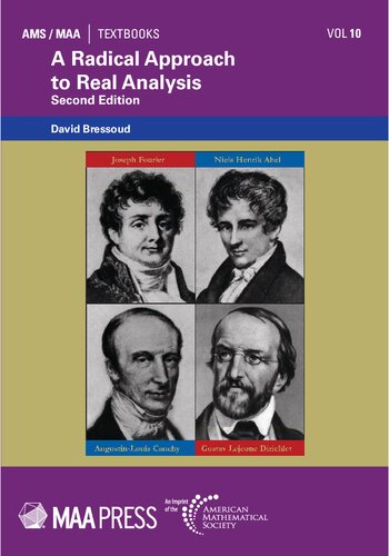 A Radical Approach To Real Analysis 2nd Edition David Bressoud