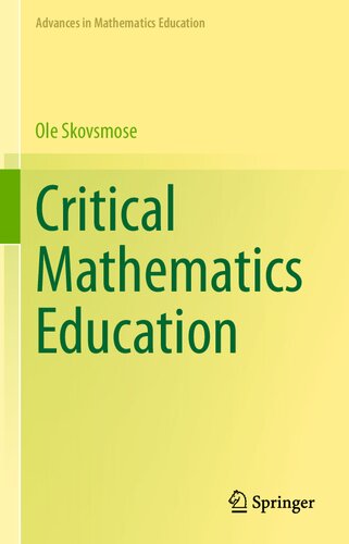 Critical Mathematics Education Ole Skovsmose