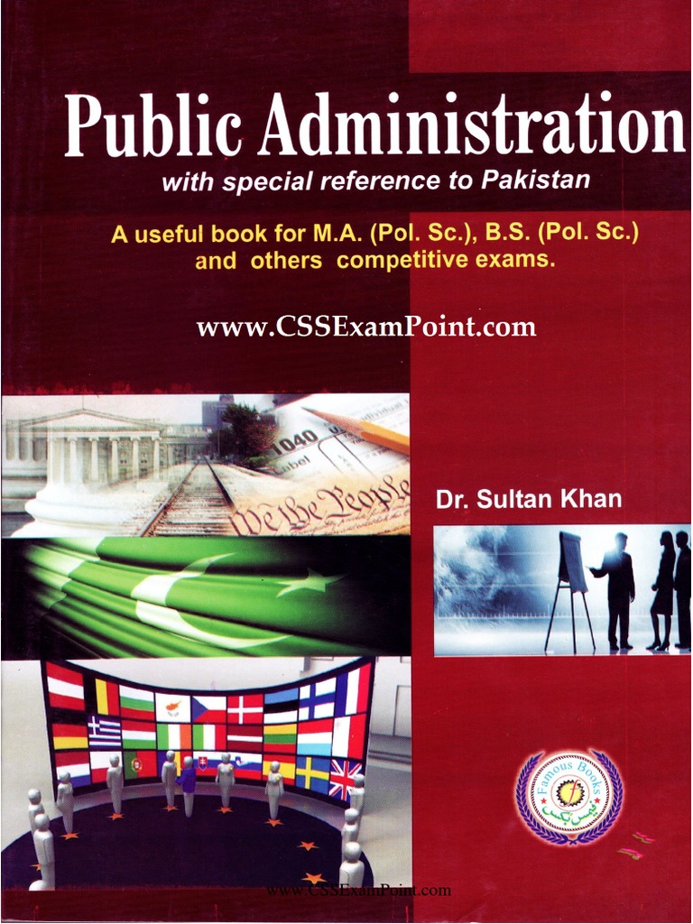 Public Administration With Special Reference To Pakistan 6th Edition Dr Sultan Khan
