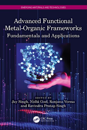 Advanced Functional Metalorganic Frameworks Fundamentals And Applications Jay Singh
