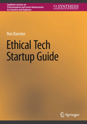 Ethical Tech Startup Guide Ron Baecker