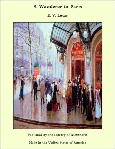 A Wanderer In Florence E V Edward Verrall Lucas