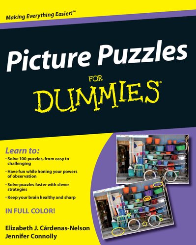 Picture Puzzles For Dummies Elizabeth J Crdenasnelson Jennifer Connolly