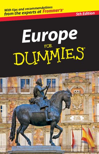 Europe For Dummies 5th Edition Donald Olson Cheryl A Pientka
