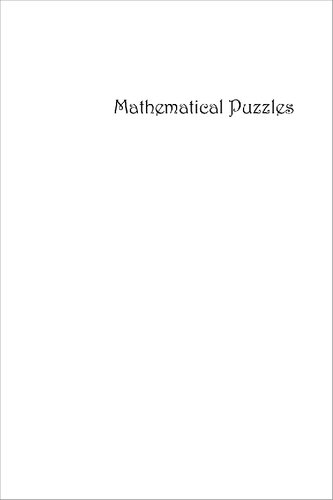 Mathematical Puzzles A Connoisseurs Collection 1st Edition Peter Winkler