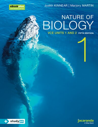 Nature Of Biology 1 Vce Units 1 2 5th Edition Judith Kinnear