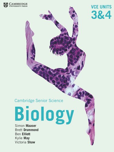 Cambridge Senior Science Biology Vce Units 3 4 New Simon Maaser