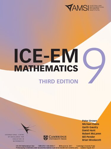 Iceem Mathematics Year 9 3rd Edition Peter Brown Michael Evans