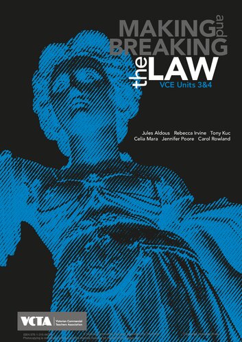 Cambridge Making And Breaking The Law Vce Units 3 4 Jules Aldous