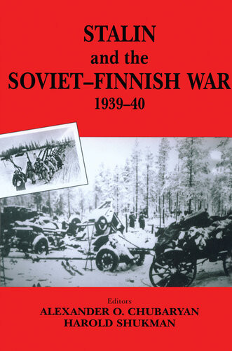 Stalin And The Sovietfinnish War 19391940 En Kulkov Oleg Aleksandrovich Rzheshevskii